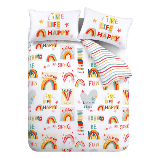 Be A Rainbow Multi Duvet Set