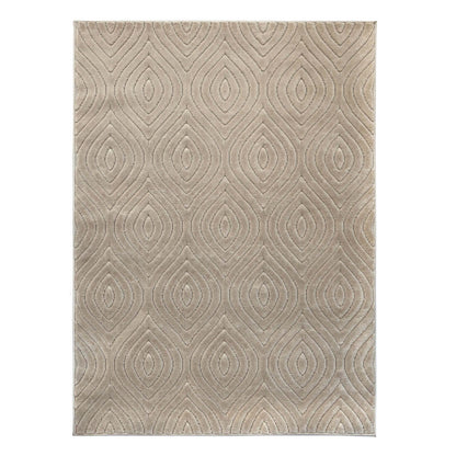Malmo Tear Drop Natural Rug
