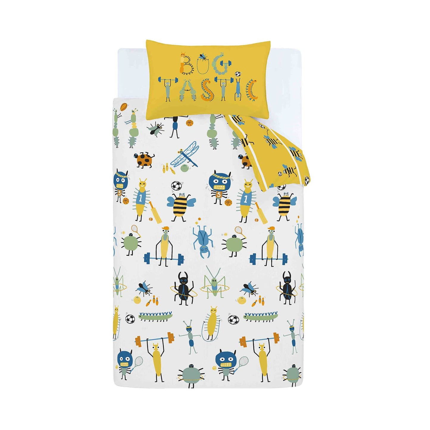 Bug Tastic Yellow Duvet Set