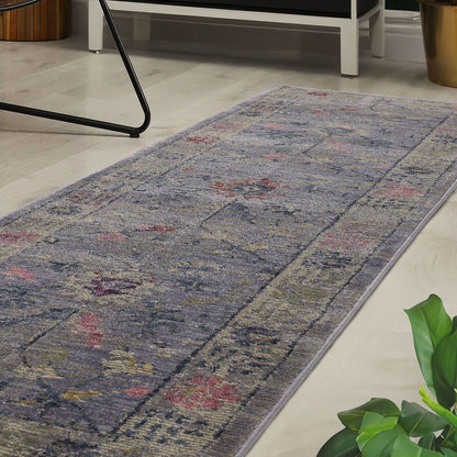Orner Traditional Grey Rug