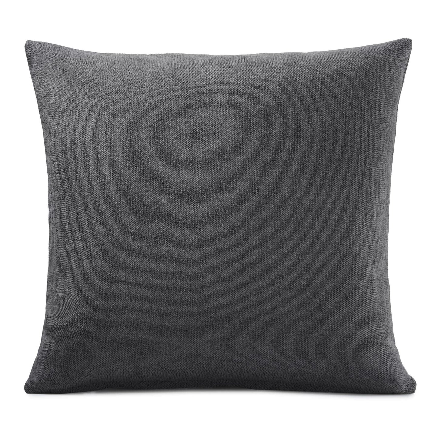 Velvet Chenille Slate Cushion Cover