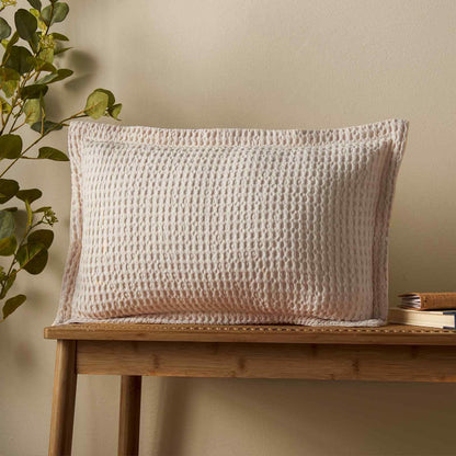 Jaipur Chunky Waffle Natural Cushion