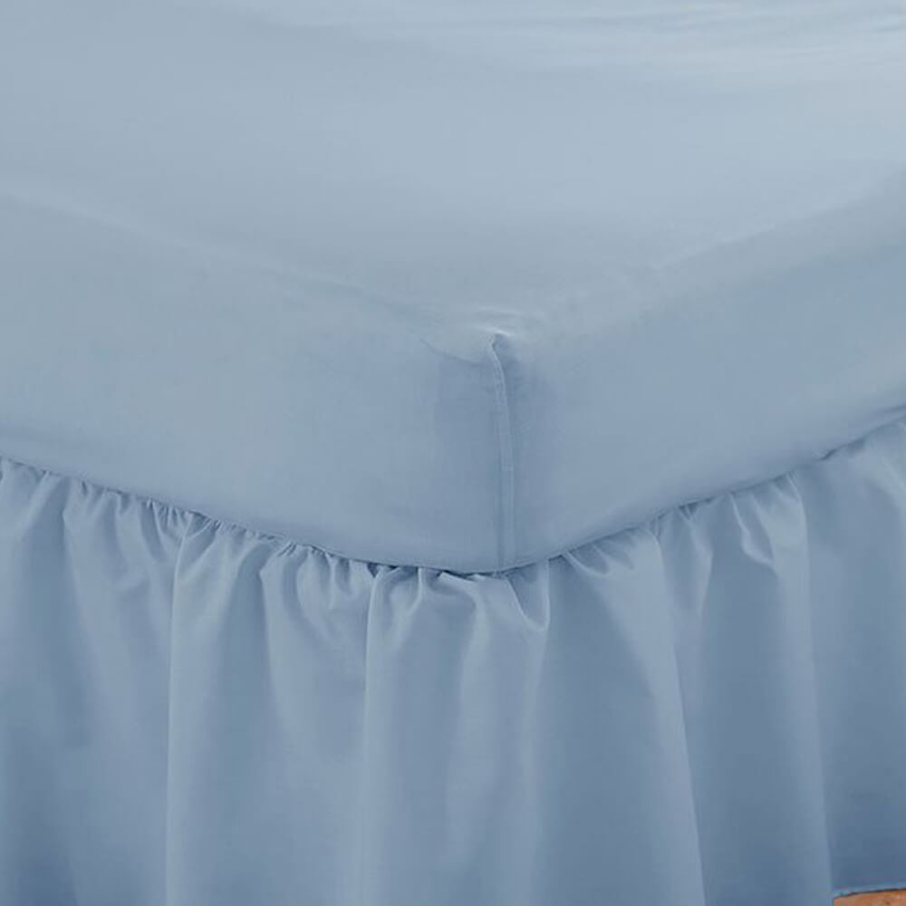 Poetry Blue 30cm Fitted Sheet