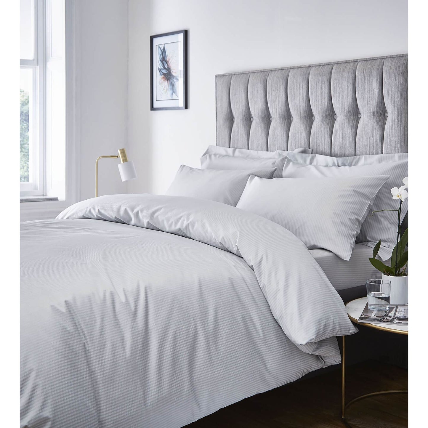 300TC Grey Duvet Set