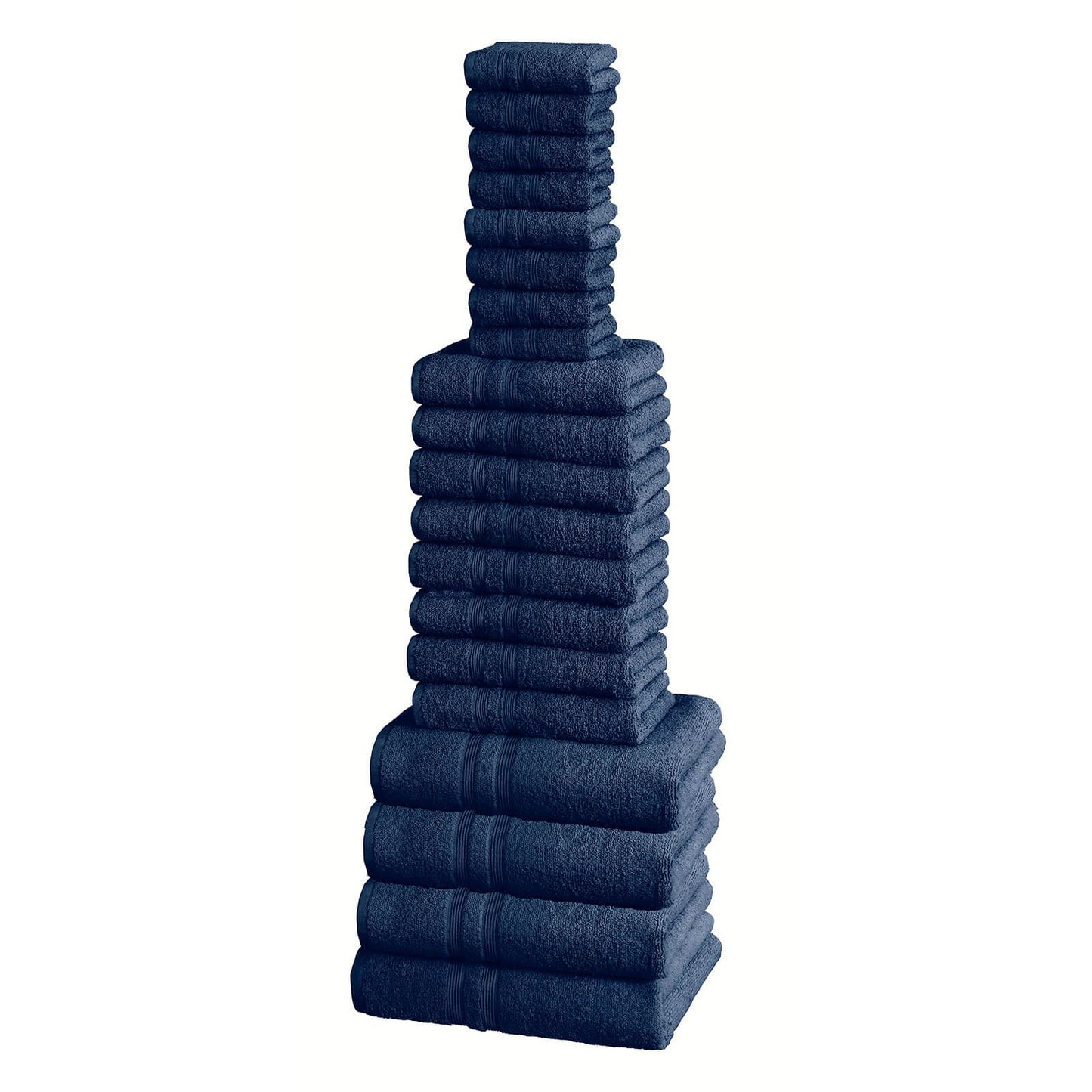 500 GSM Navy Face Towel