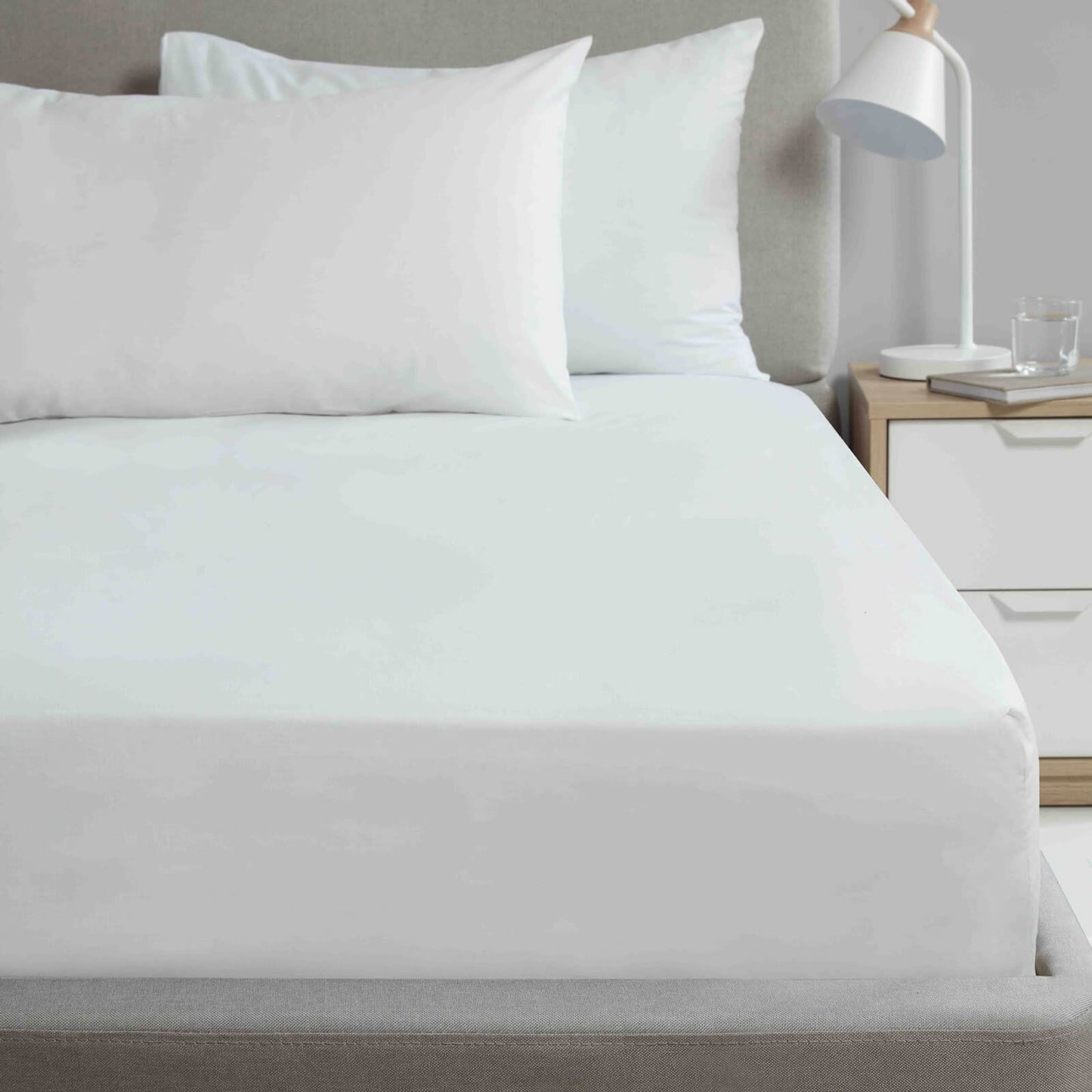 So Soft White Micro Fibre Sheet Set