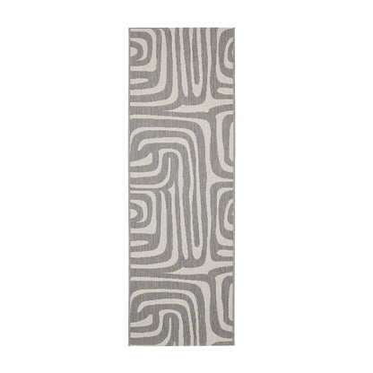 County Zebra Grey Animal Rug