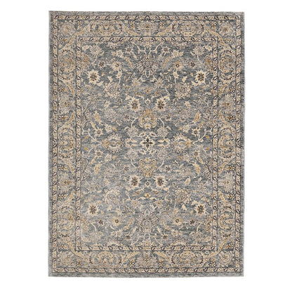 Raja Traditional Grey Classical Rug