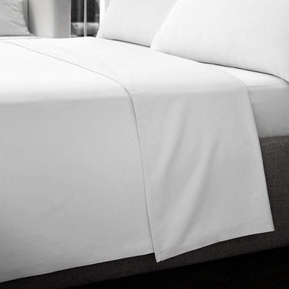 400TC White Flat Sheet