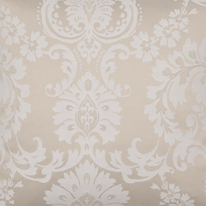 Damask Natural Eyelet Curtains