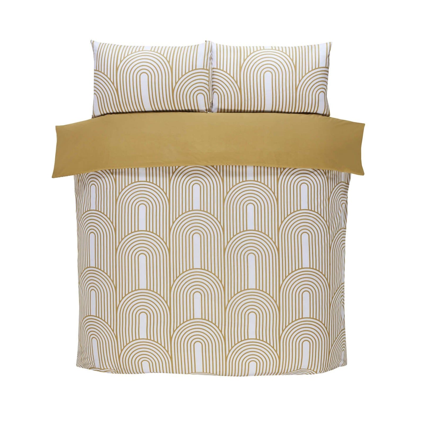 Arches Ochre Duvet Set