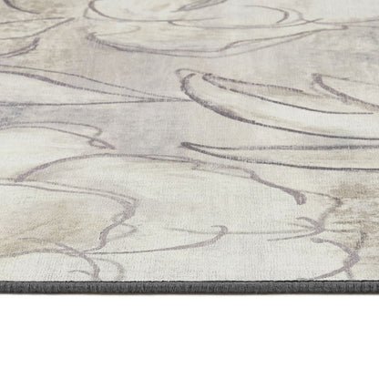 Hug Rug Eco-Washable Art Floral Rug