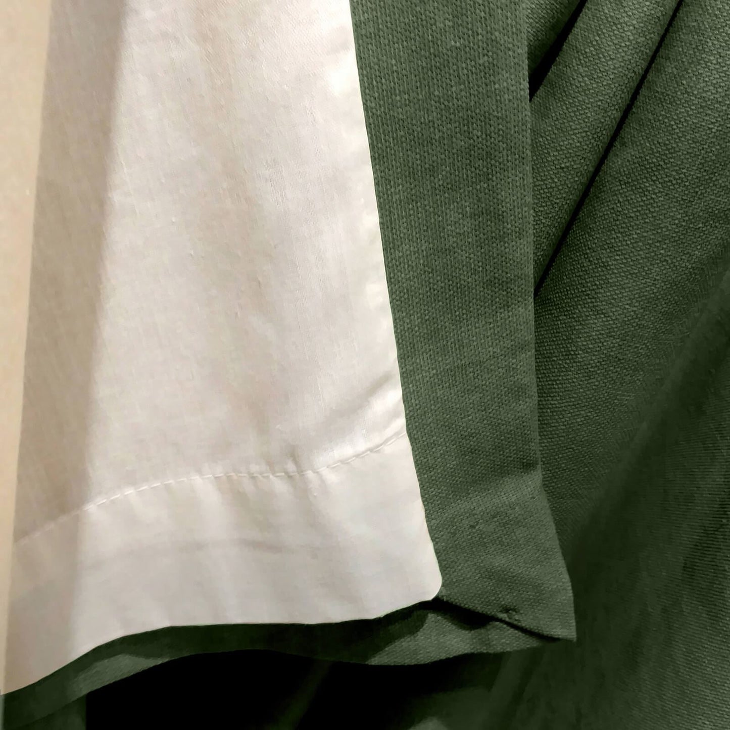 Sorbonne Bottle Green Eyelet Curtains