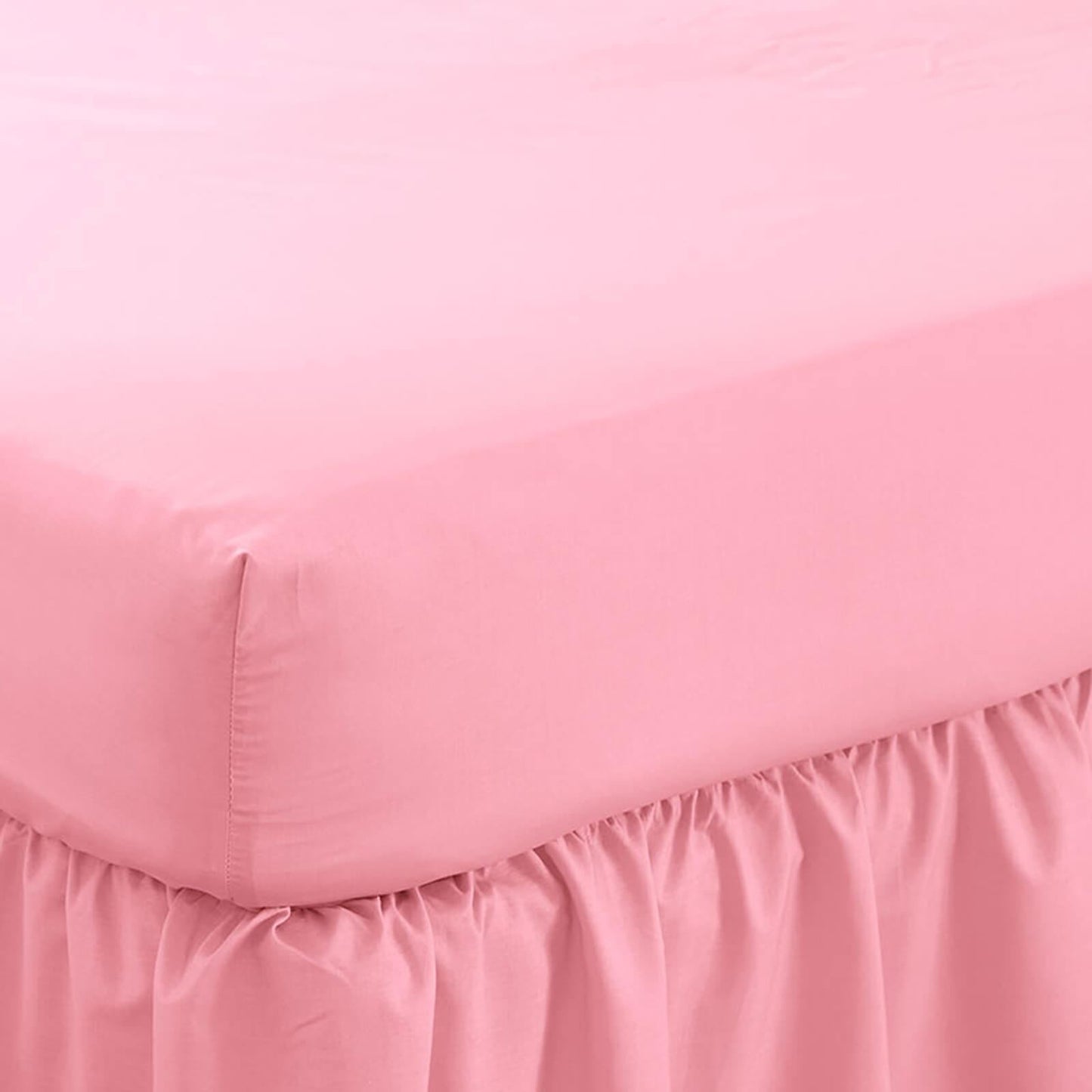 Poetry Dusky Pink Fitted Sheet