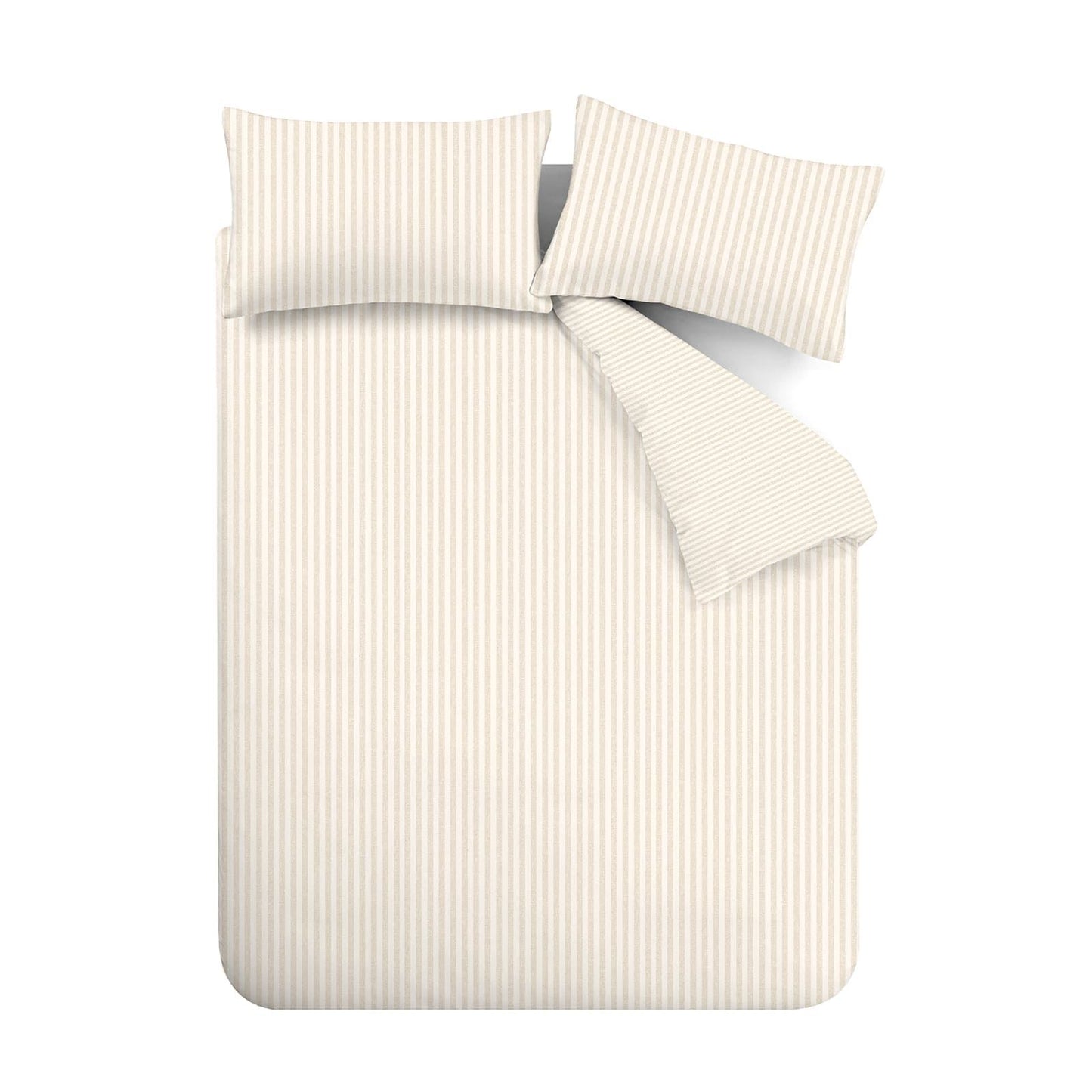 Stripe Natural Duvet Set