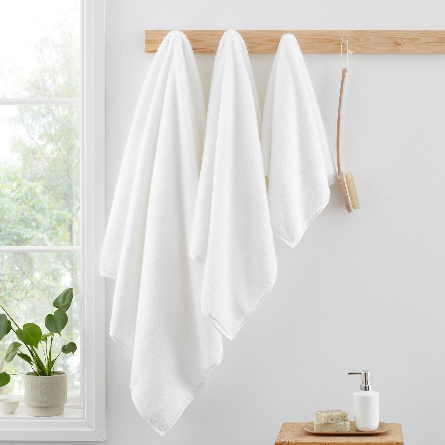 Bianca Soft Zero Twist Spa Towel White Towel and Sheet