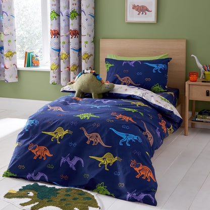 Prehistoric Dinosaurs Natural Kids Duvet Set