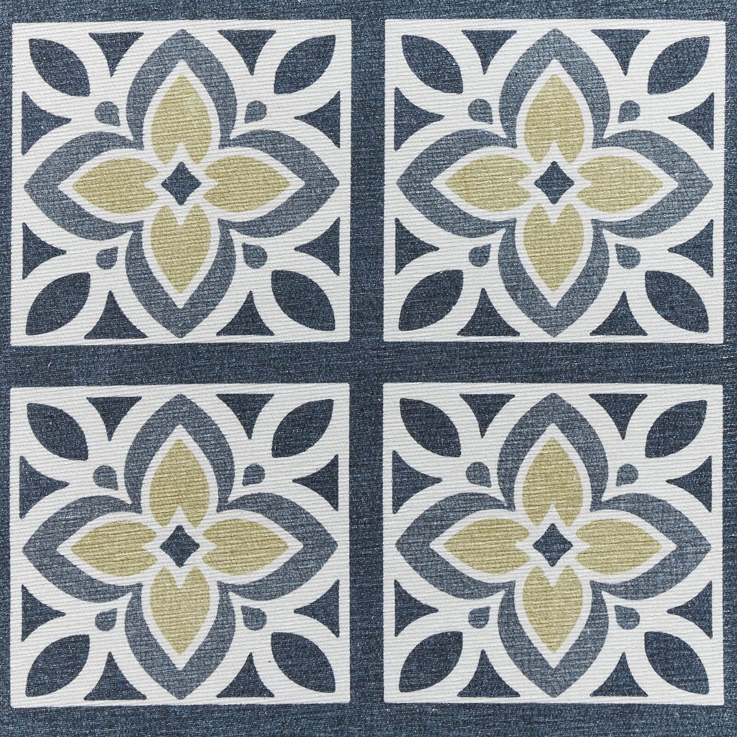 Victoria H1191 Grey/Orange Washable Rug