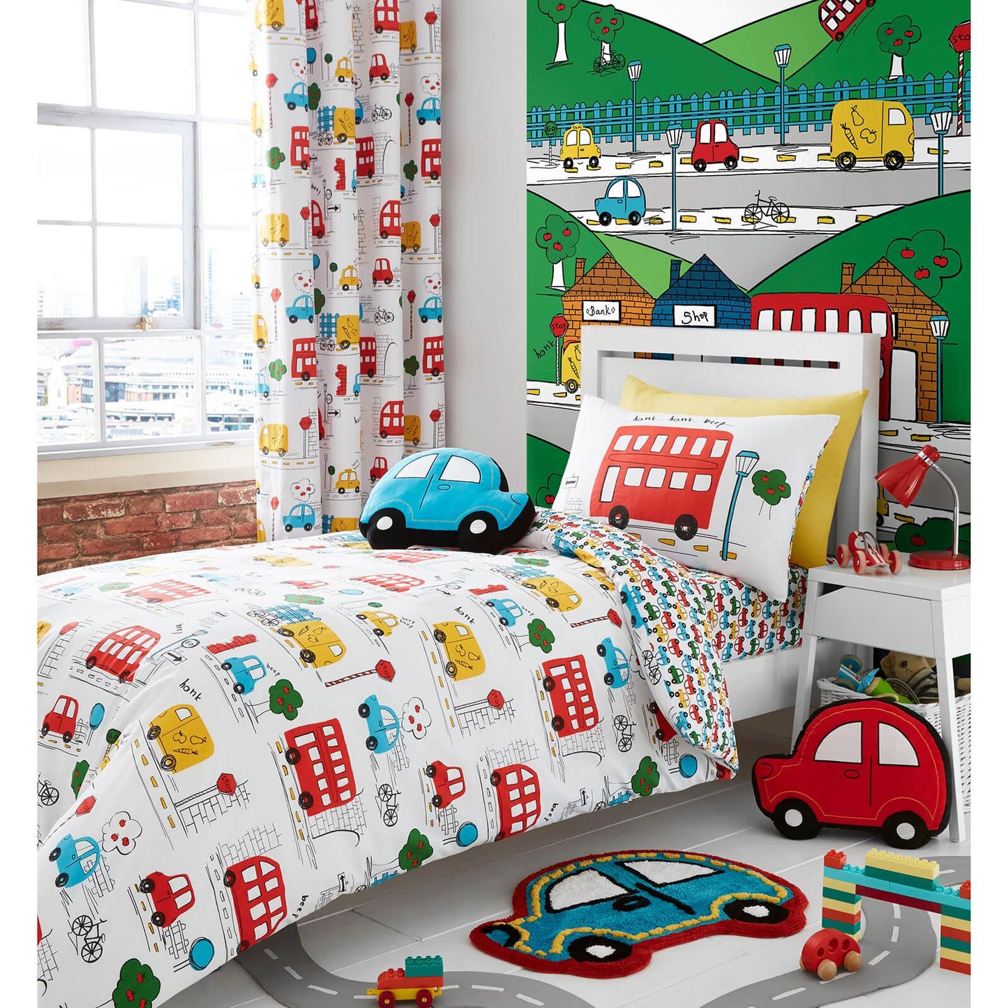 Transport Bright Duvet Set