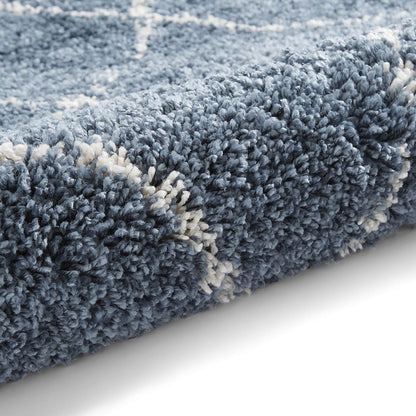 Boho 5413 Blue Berber Rug