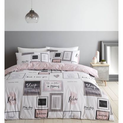 Sleep Dreams Blush Duvet Set