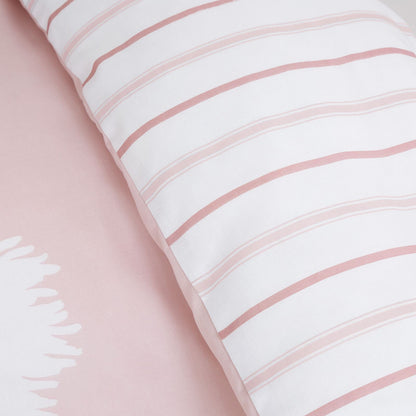 Meadowsweet Floral Blush Pink Duvet Set