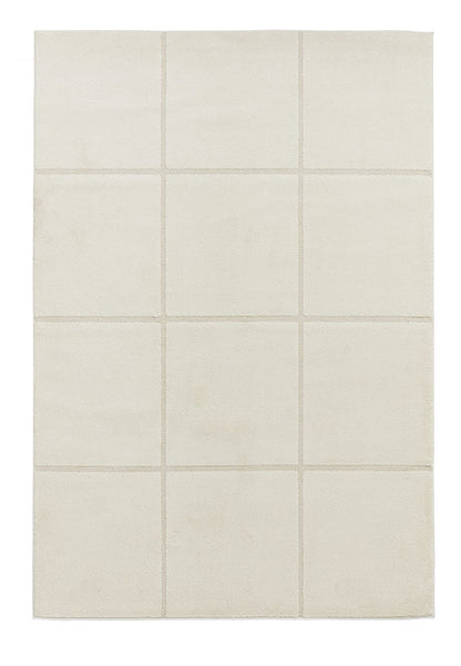 Elio 70100 Cream Modern Geometric Rug