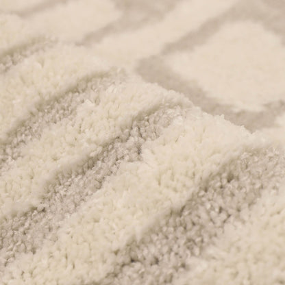 Ava Pave Cream Semi Plain Rug