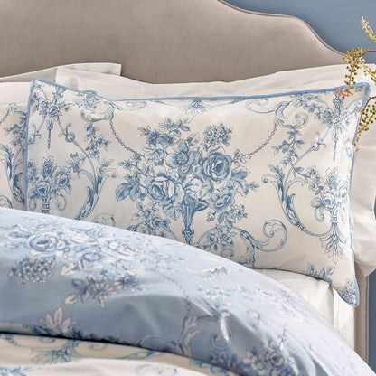 Catherine Lansfield Antoinette Blue Duvet Cover Set