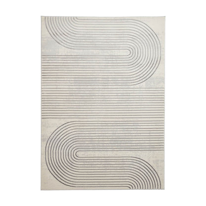 Apollo 2683 Grey/Ivory Modern Rug