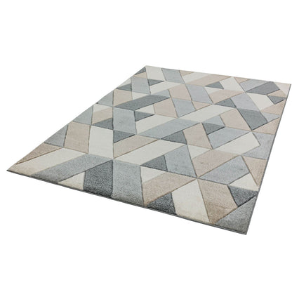 Sketch Rhombus Grey Modern SK01