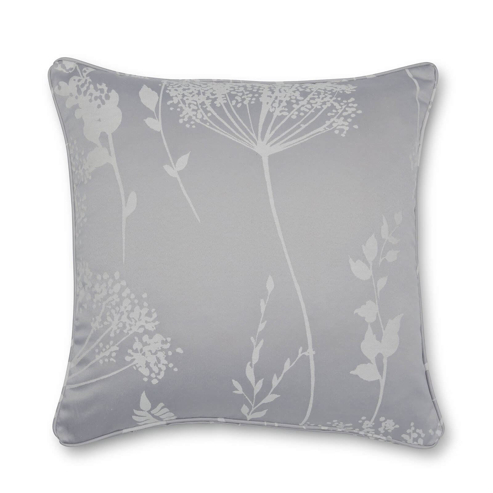 Meadowsweet Silver Filled Cushion