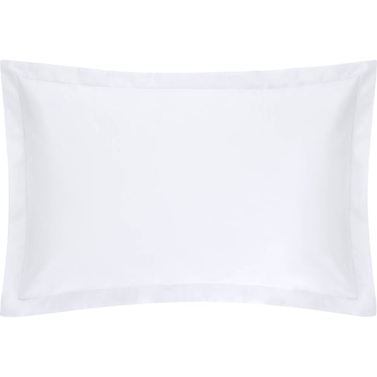1000TC Cotton Sateen Snow Tailored Pillowcase