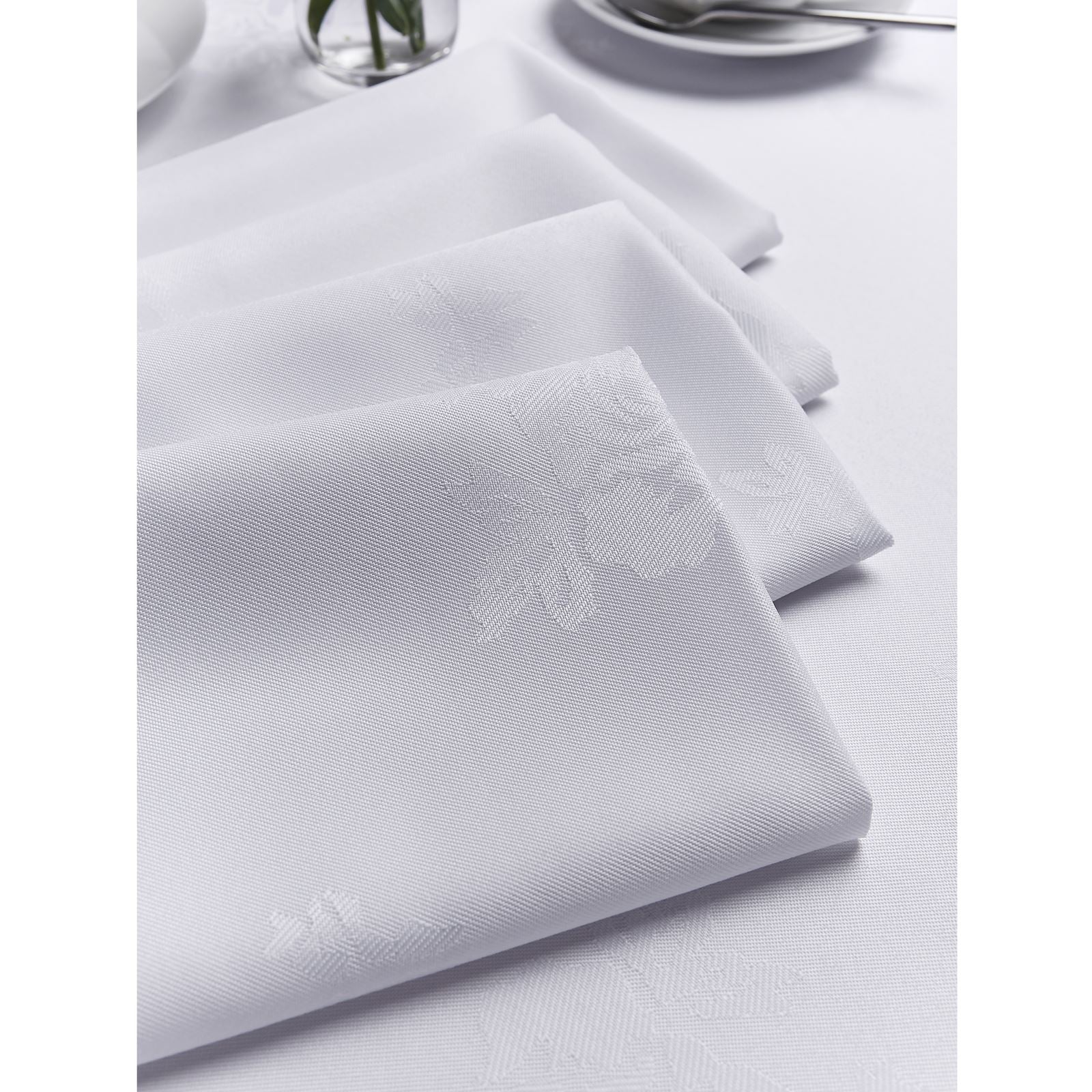 Cezanne White Rose Napkins