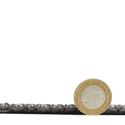 Victoria H1191 Grey/Orange Washable Rug