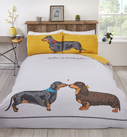 Hello Sausage Multi Duvet Set