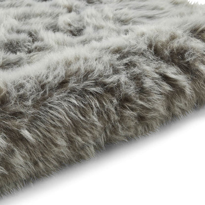 Polar Plush Light Grey Soft Shaggy Rug