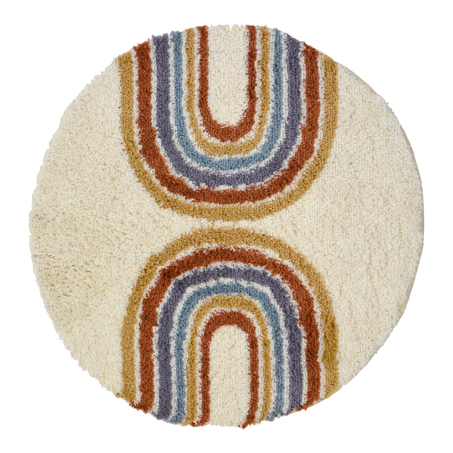 Snug Rainbow Multi Rug - 100 X 100cm (Circle) (3ft 2" x 3ft 2")