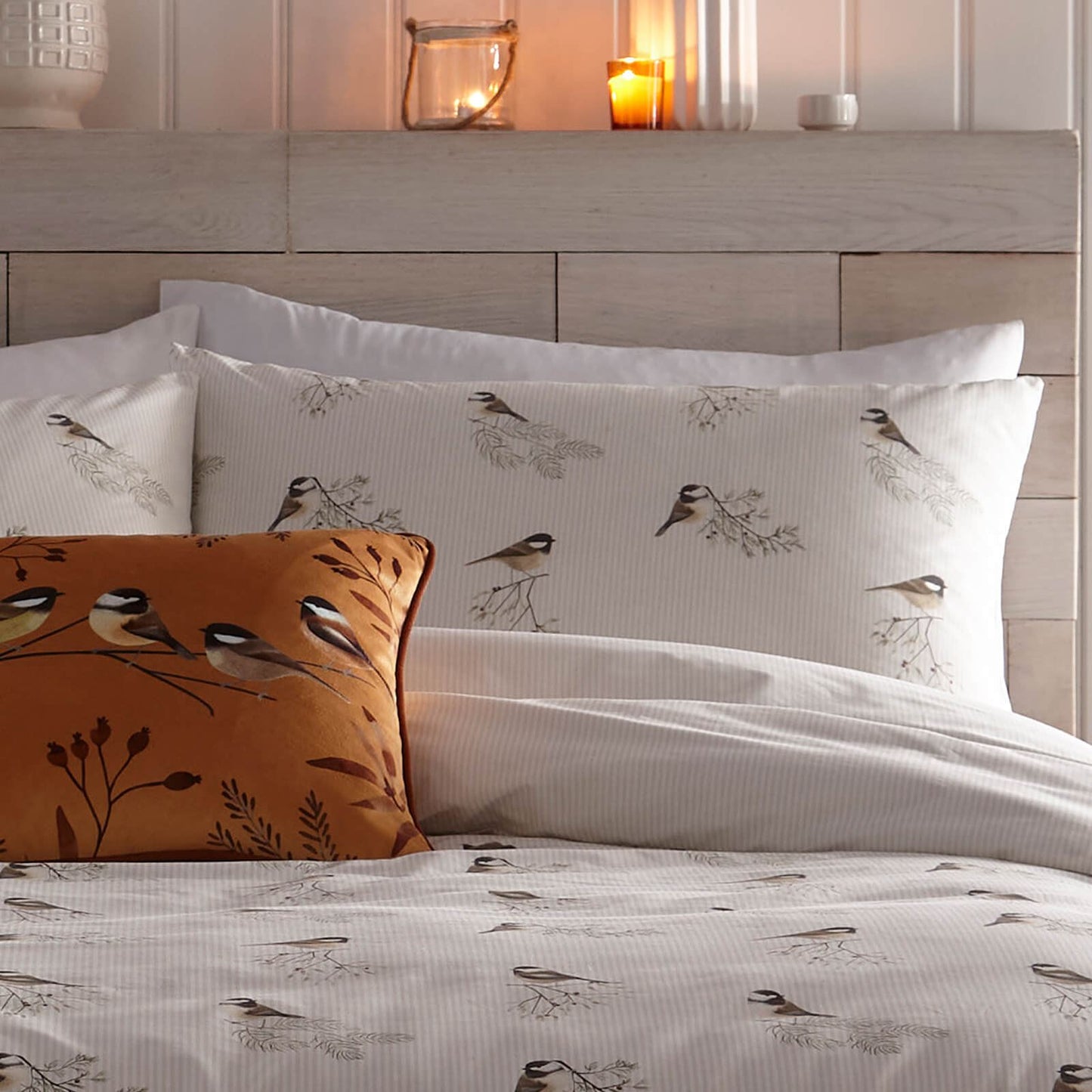 Chickadee'S Natural Duvet Set