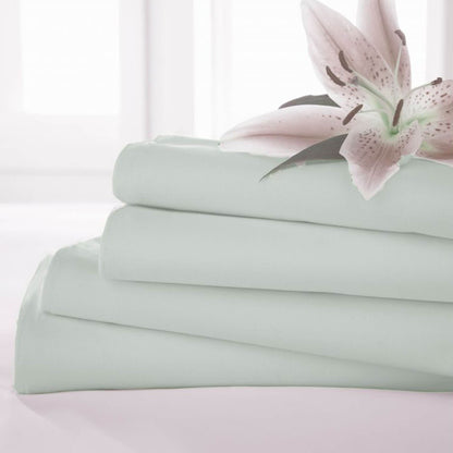 Poetry Meadow Green Flat Sheet