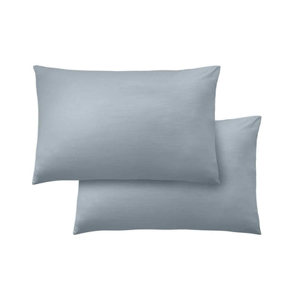 So Soft Non Iron Slate Grey Standard Pillow case Pack of 4 with envelope closure