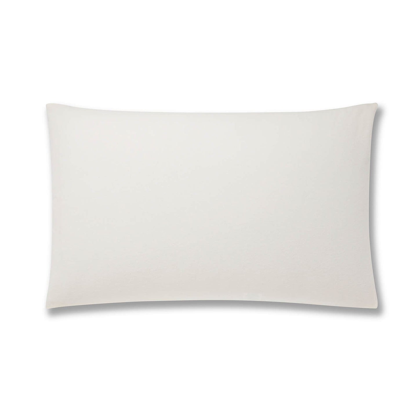 Brushed Cotton Cream Housewife Pillowcase Pair