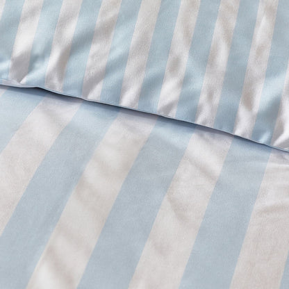 Sassy B Stripe Tease Blue Duvet Cover Set