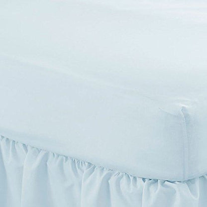 Percale Duck Egg Fitted Sheet