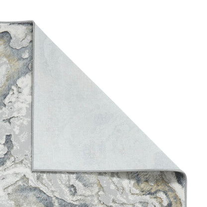 Tidal TL837 Silver/Beige Modern Abstract Rug