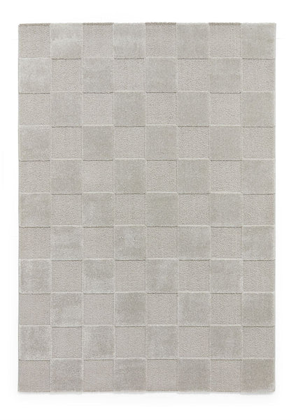 Elio 69924 Silver Modern Geometric Rug