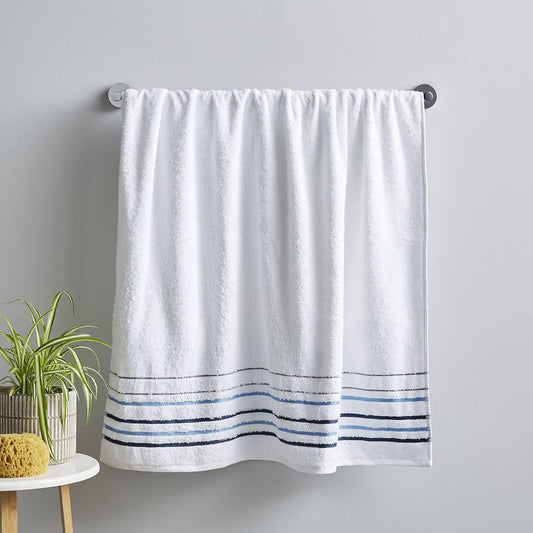 Java 450gsm Soft & Absorbent White Bath Towel