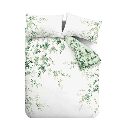 Scenic Leaves Green Duvet Cover Set