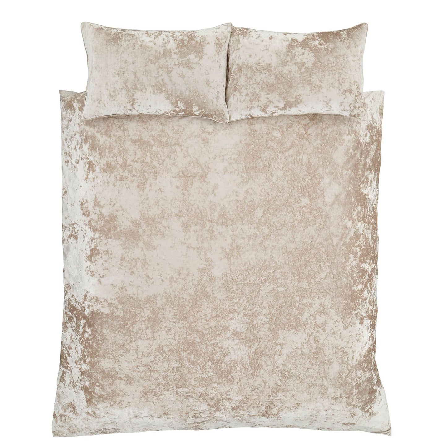 Crushed Natural Duvet Set