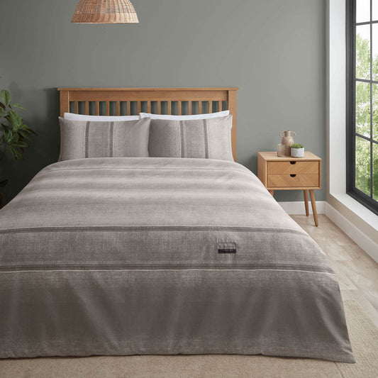 Denim Natural Duvet Cover Set